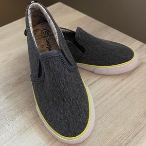 Cat & Jack Boys Denim Slip On Shoes Size 10